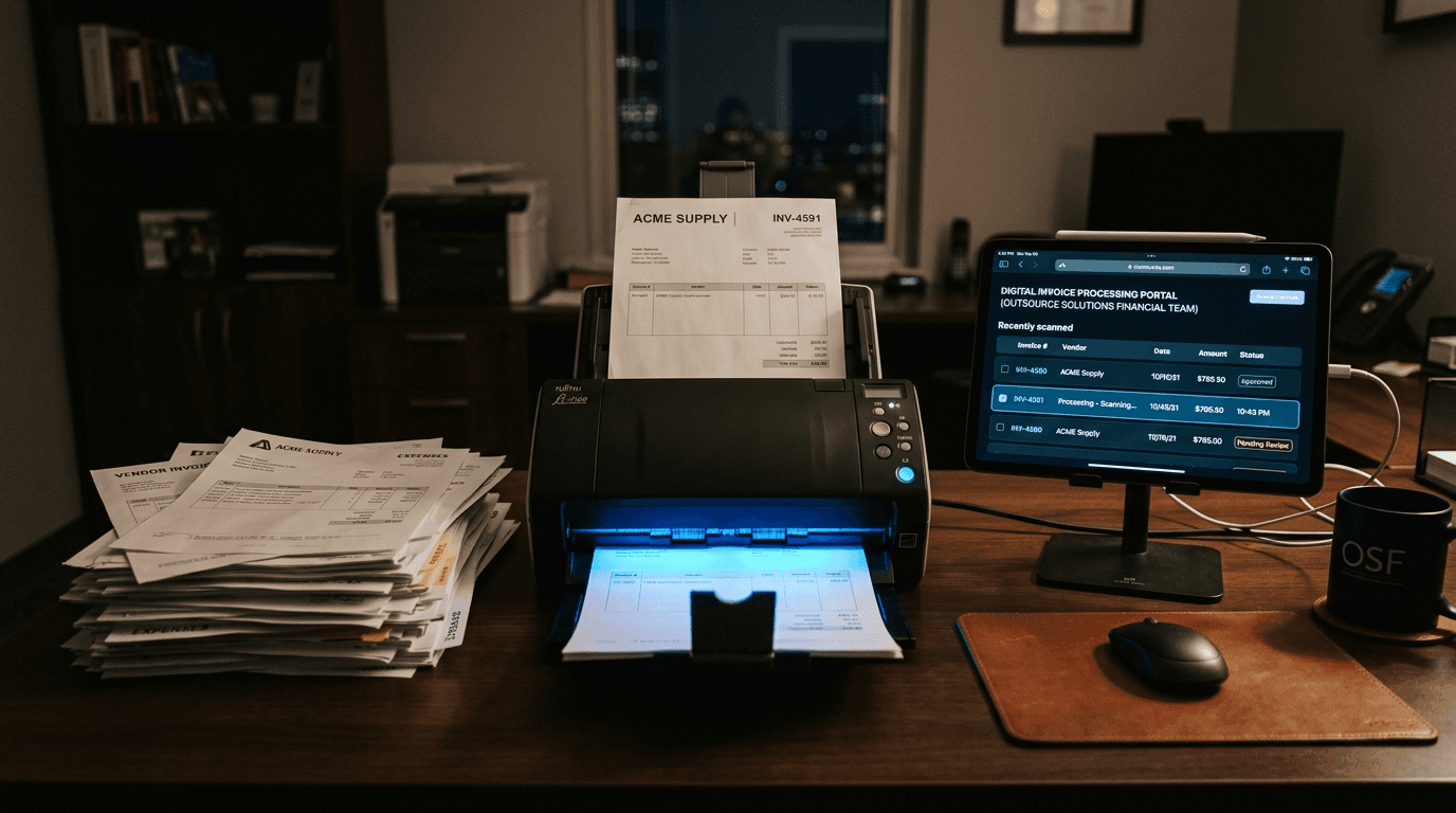 Como funciona a gestão de contas a pagar terceirizada