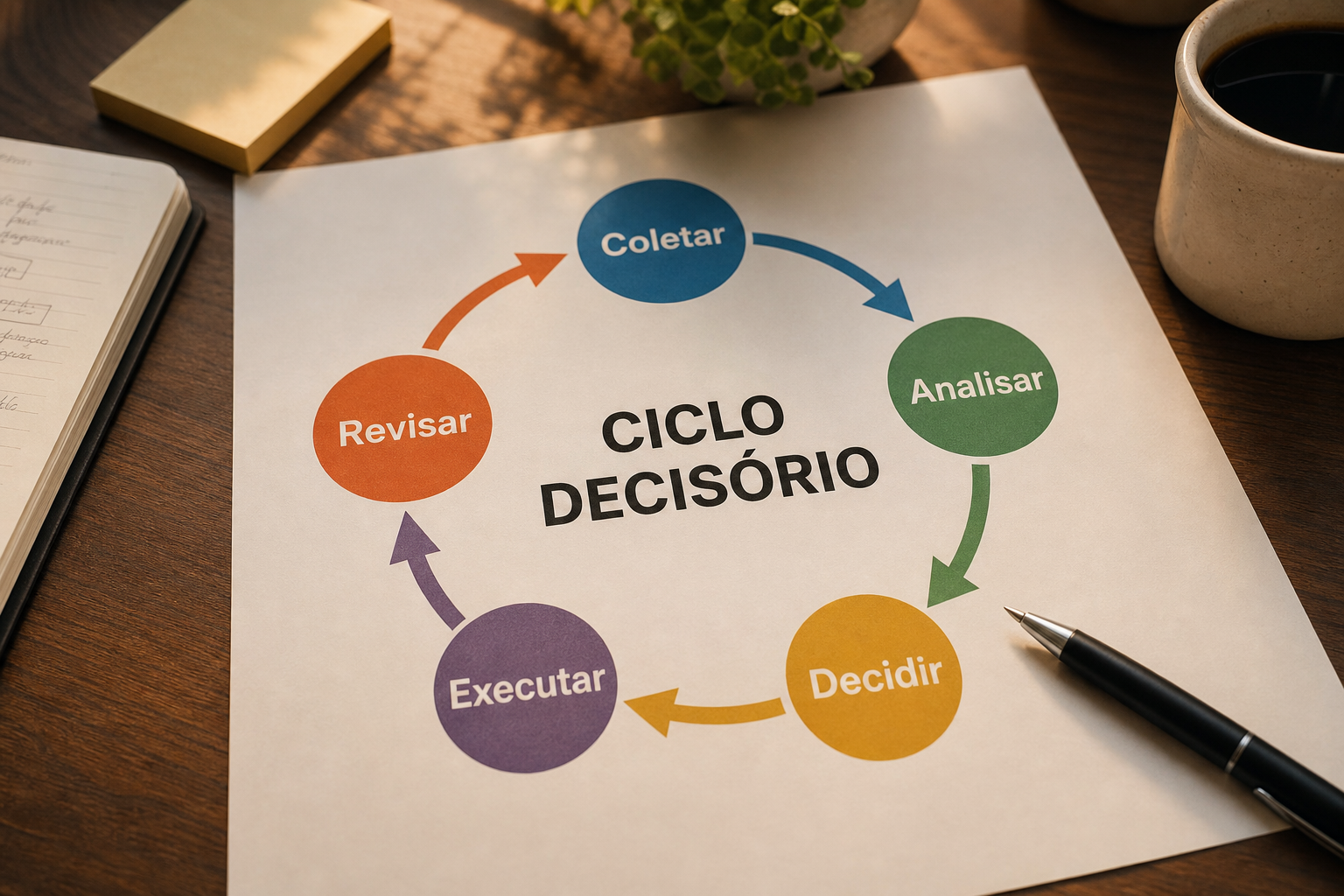 Ciclo de tomada de decisão: coletar, analisar, decidir, executar e revisar — blog contabilidade — Apollo Gestão Financeira Ciclo de tomada de decisão: coletar, analisar, decidir, executar e revisar — blog contabilidade — Apollo Gestão Financeira