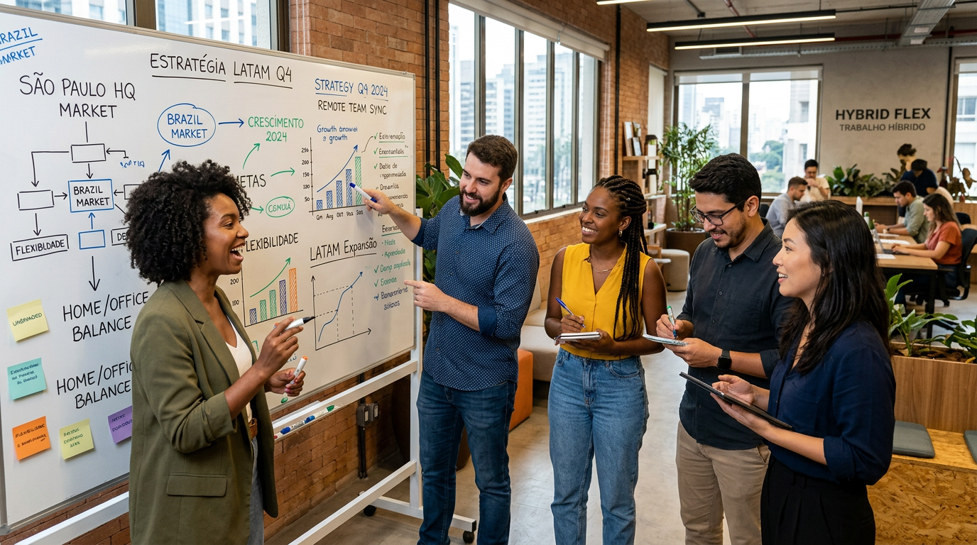 Flexibilidade de agenda e escopo: modelo fractional adaptado à fase do negócio