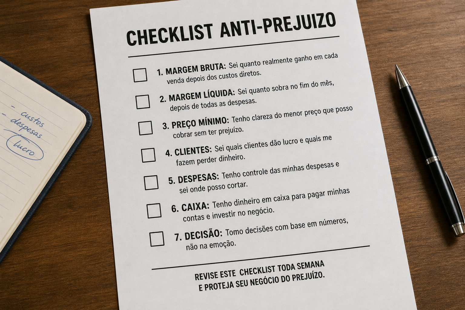 Checklist prático para evitar prejuízo mesmo com faturamento alto em PME — blog contabilidade — Apollo Gestão Financeira Checklist prático para evitar prejuízo mesmo com faturamento alto em PME — blog contabilidade — Apollo Gestão Financeira