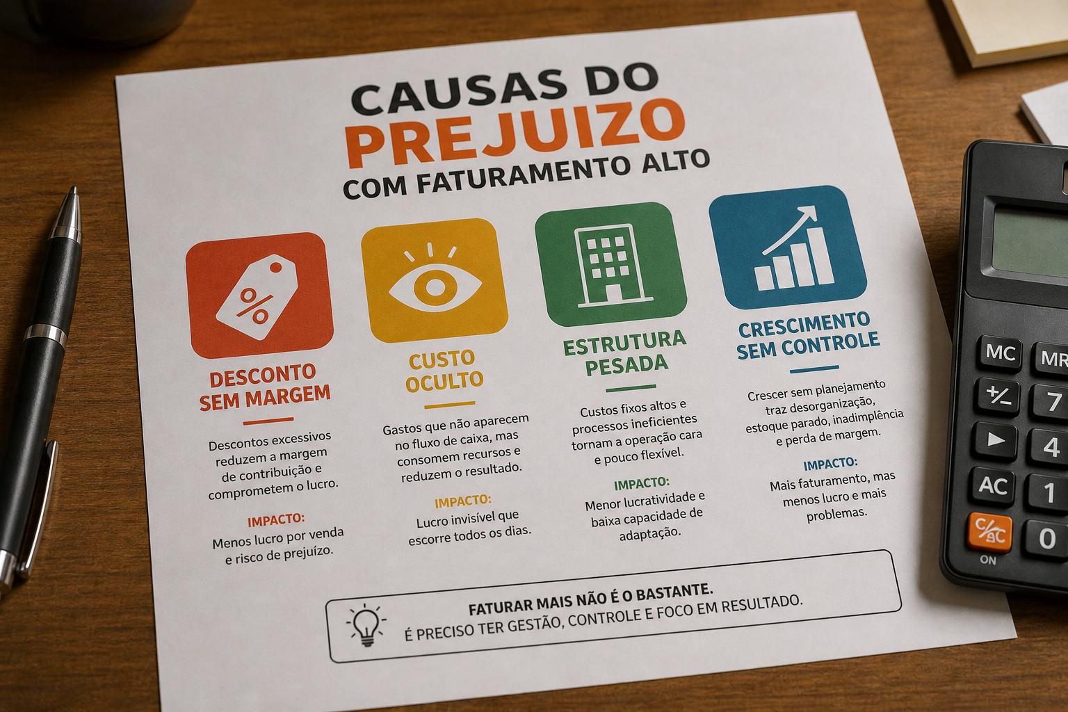 Mapa das causas de prejuízo com faturamento alto: margem, custos, despesas e crescimento — blog contabilidade — Apollo Gestão Financeira Mapa das causas de prejuízo com faturamento alto: margem, custos, despesas e crescimento — blog contabilidade — Apollo Gestão Financeira
