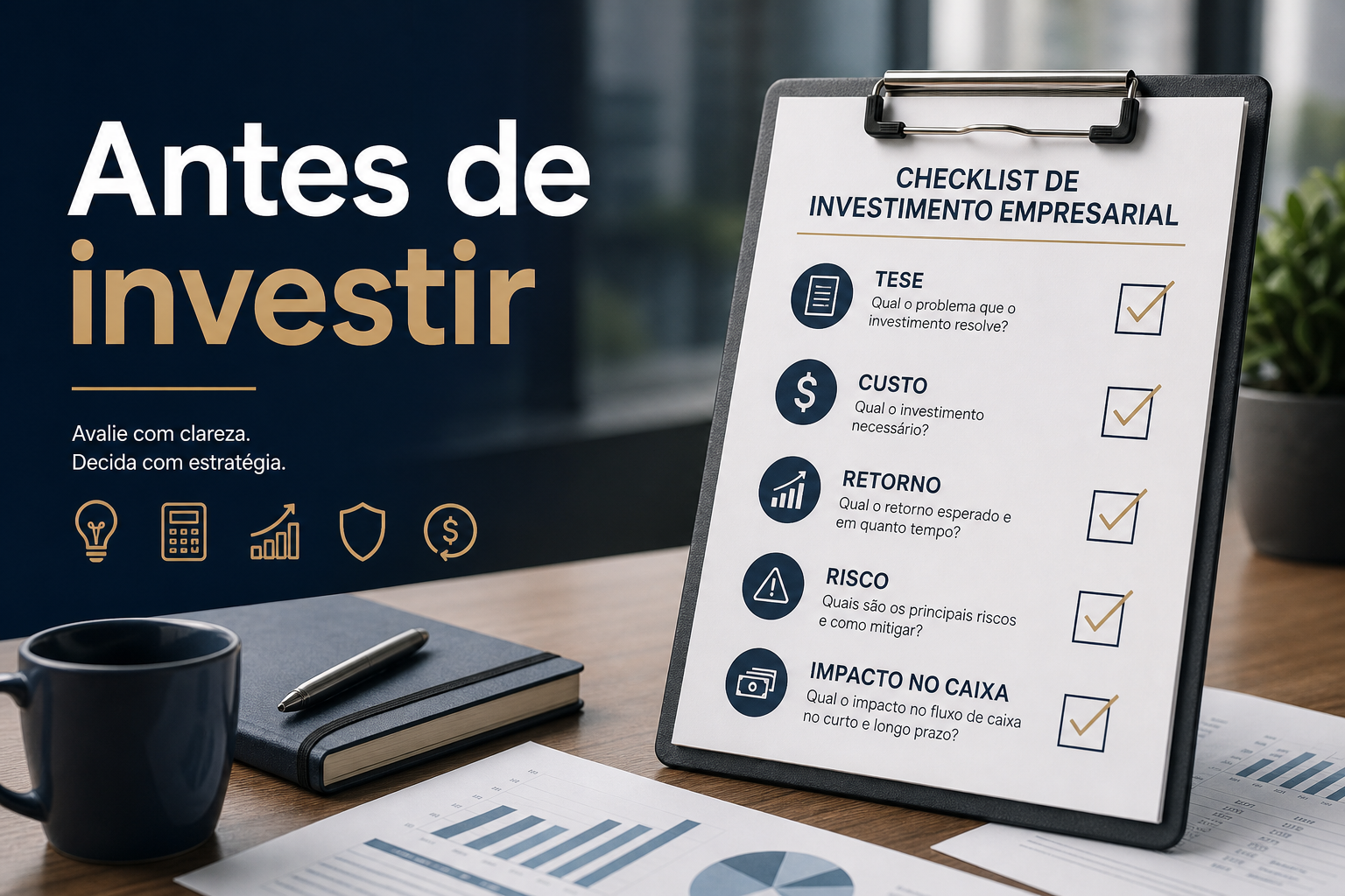 Checklist operacional de investimento e capital de giro — blog contabilidade — Apollo Gestão Financeira Checklist operacional de investimento e capital de giro — blog contabilidade — Apollo Gestão Financeira