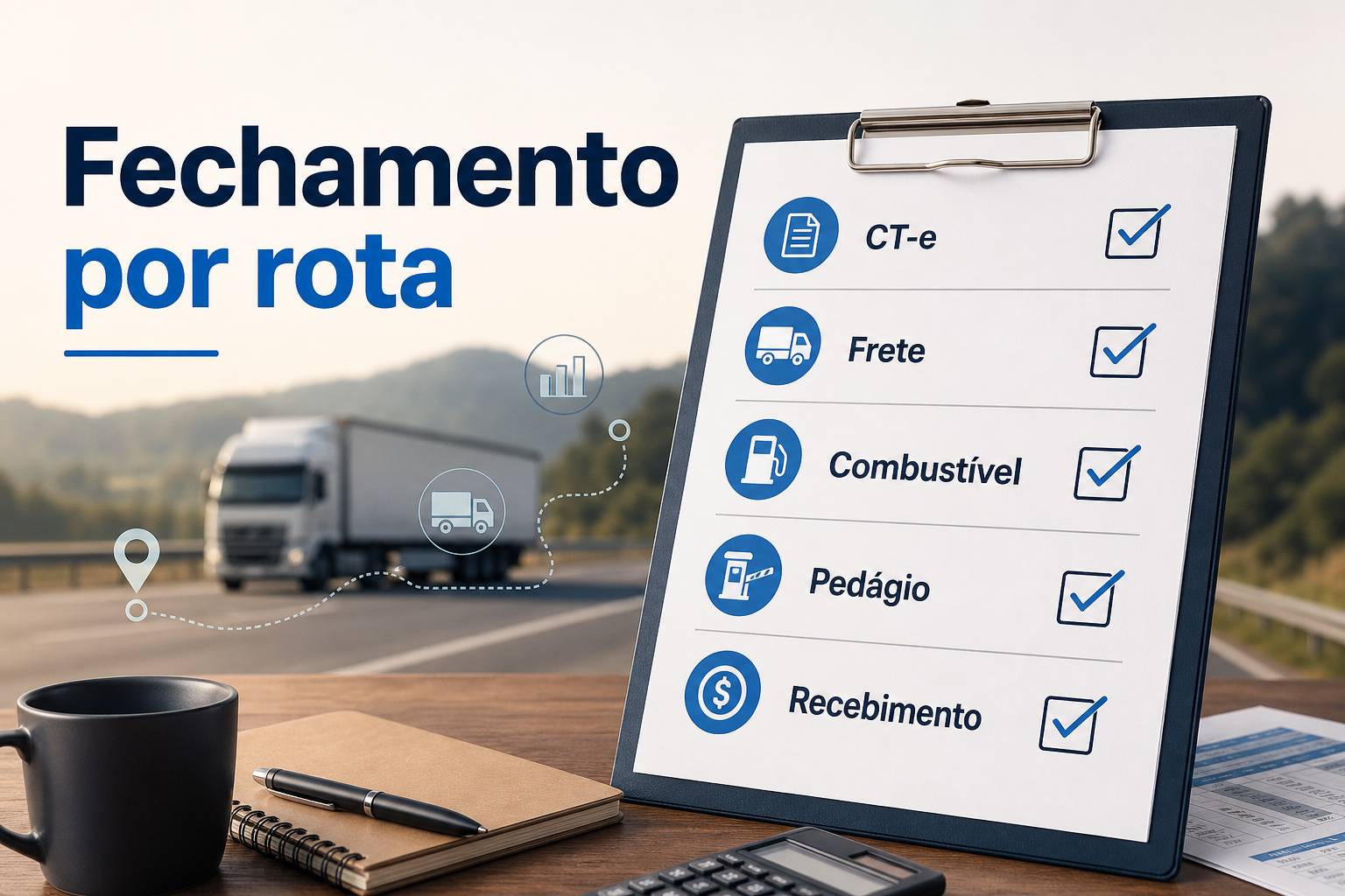 Checklist operacional de rotas, fretes e combustível — blog contabilidade — Apollo Gestão Financeira Checklist operacional de rotas, fretes e combustível — blog contabilidade — Apollo Gestão Financeira