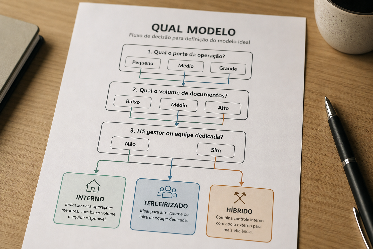 Fluxo de decisão entre financeiro interno, terceirizado e modelo híbrido — blog contabilidade — Apollo Gestão Financeira Fluxo de decisão entre financeiro interno, terceirizado e modelo híbrido — blog contabilidade — Apollo Gestão Financeira