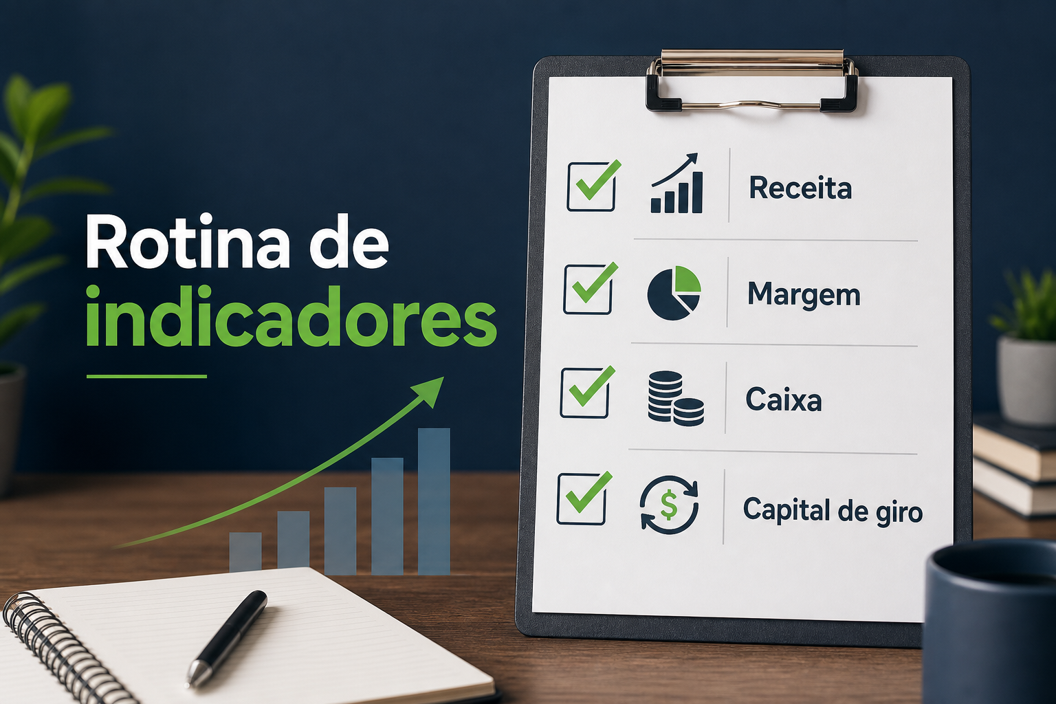Checklist operacional de crescimento com caixa e margem — blog contabilidade — Apollo Gestão Financeira Checklist operacional de crescimento com caixa e margem — blog contabilidade — Apollo Gestão Financeira
