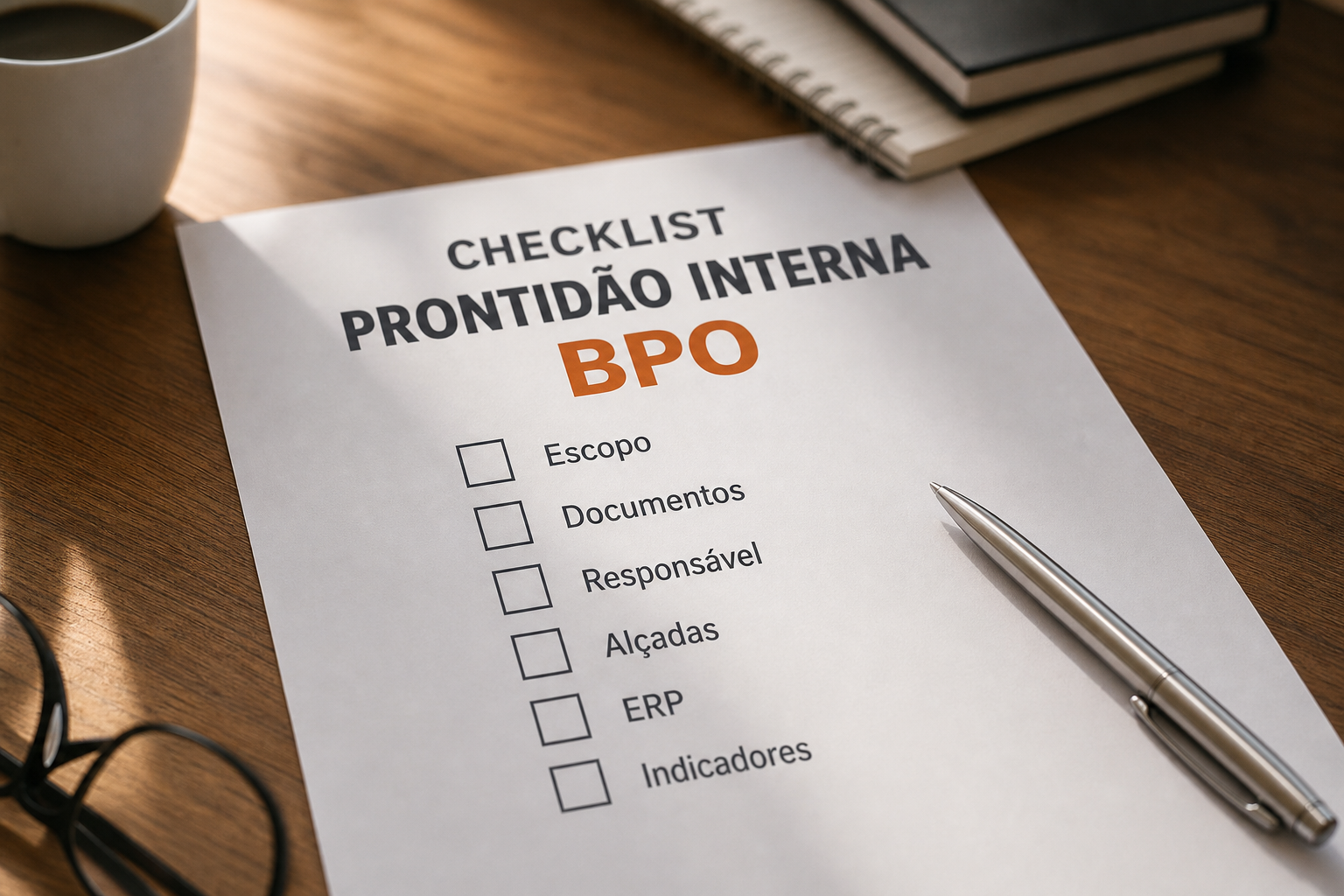 Checklist de prontidão interna antes de contratar BPO financeiro — blog contabilidade — Apollo Gestão Financeira Checklist de prontidão interna antes de contratar BPO financeiro — blog contabilidade — Apollo Gestão Financeira