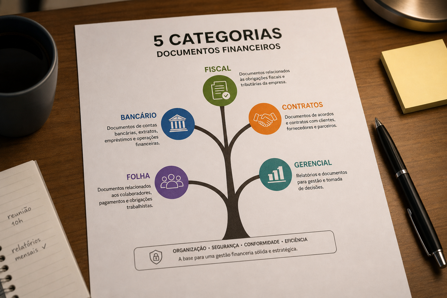 Estrutura de pastas para documentos financeiros empresariais em cinco categorias — blog contabilidade — Apollo Gestão Financeira Estrutura de pastas para documentos financeiros empresariais em cinco categorias — blog contabilidade — Apollo Gestão Financeira