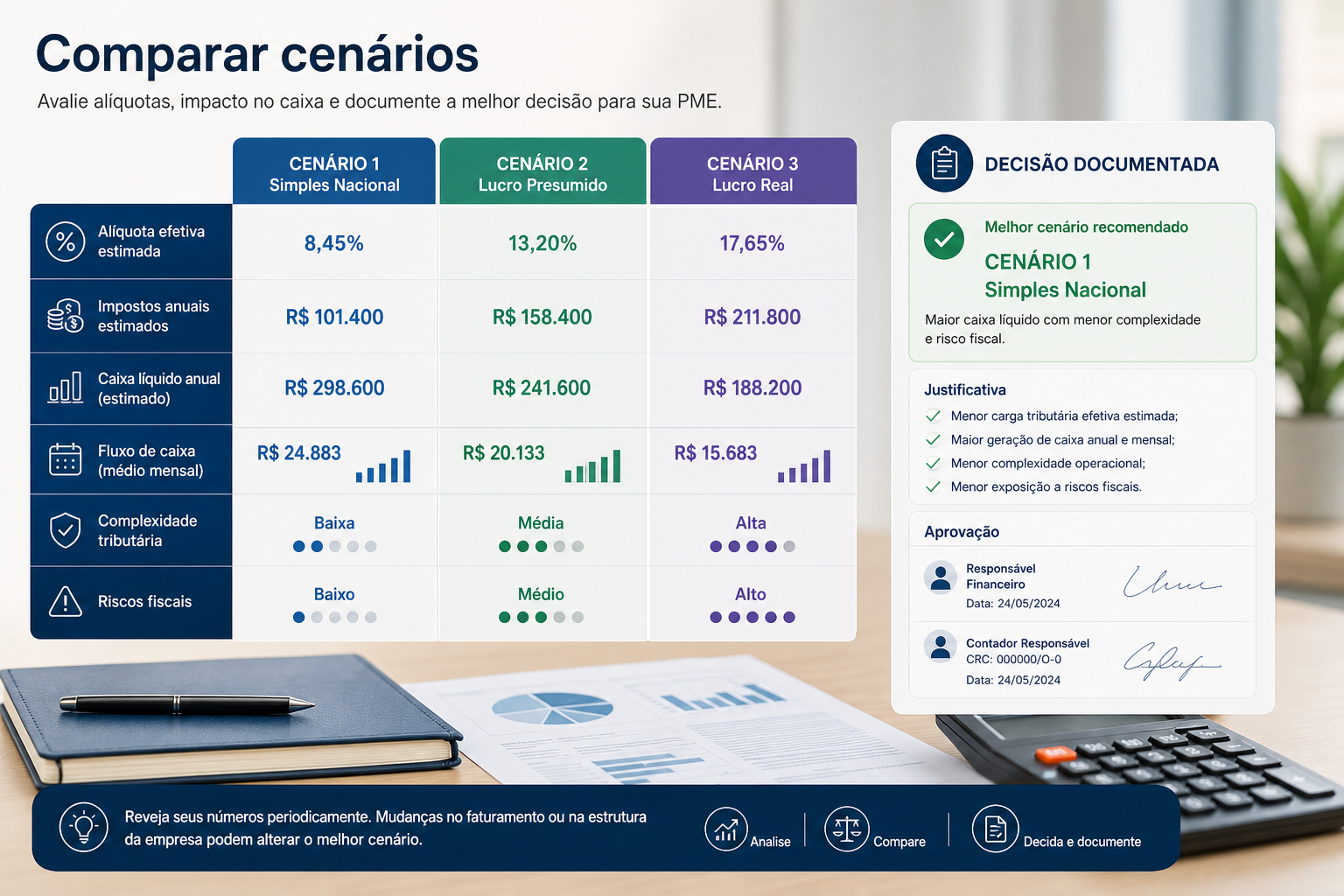 Painel de decisão de cenários tributários e decisão — blog contabilidade — Apollo Gestão Financeira Painel de decisão de cenários tributários e decisão — blog contabilidade — Apollo Gestão Financeira