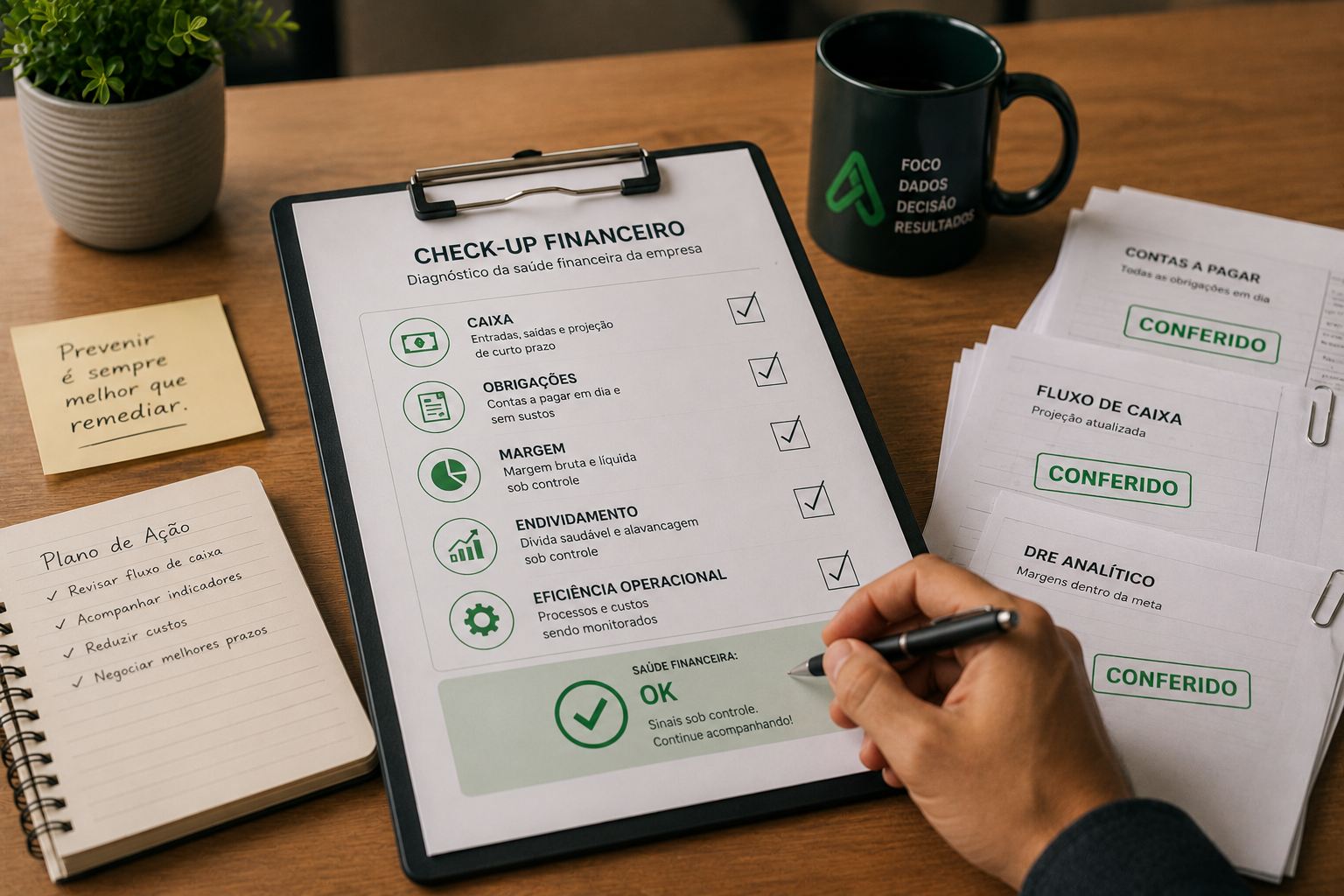 Como saber se sua empresa tem saúde financeira